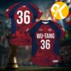 Wu Tang Clan C.R.E.A.M. Team Brazil Soccer Jersey