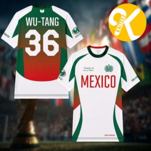 Wu Tang Clan Global Pride Mexico Jersey