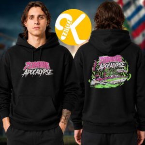 Zombie Apocalypse Festival 2026 Merch Waves Two Sided Unisex Hoodie