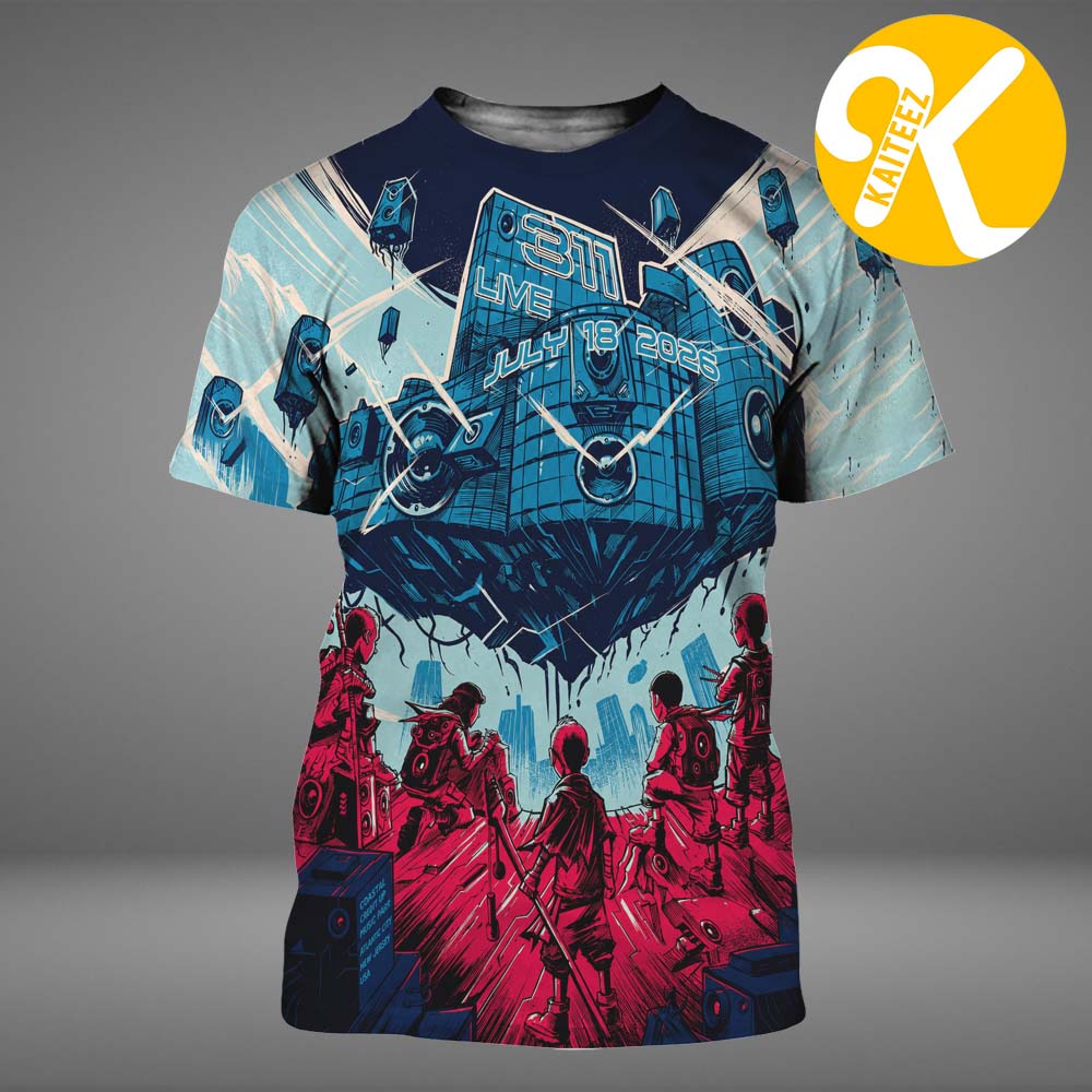 311 Band Atlantic City Event Poster At Ovation Hall In Atlantic City NJ On July 18 2026 All Over Print Shirt 311 Band Atlantic City Event Poster At Ovation Hall In Atlantic City NJ On July 18 2026 All Over Print Shirt