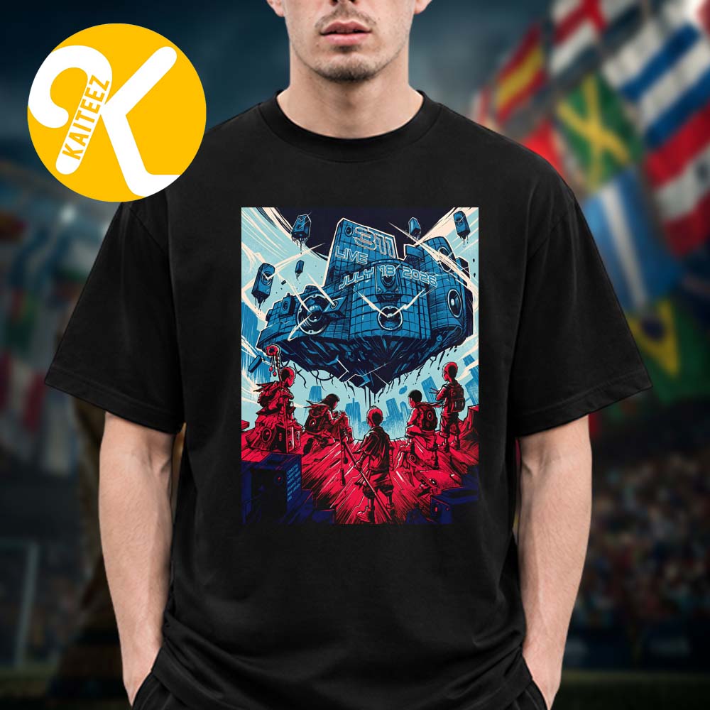 311 Band Atlantic City Event Poster At Ovation Hall In Atlantic City NJ On July 18 2026 Unisex T-Shirt 311 Band Atlantic City Event Poster At Ovation Hall In Atlantic City NJ On July 18 2026 Unisex T-Shirt