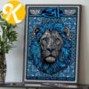 Guns N Roses Lithograph Tinley Park IL Event Poster At Credit Union 1 Amphitheatre In Tinley Park IL On July 29 2026 Home Decor Poster Canvas