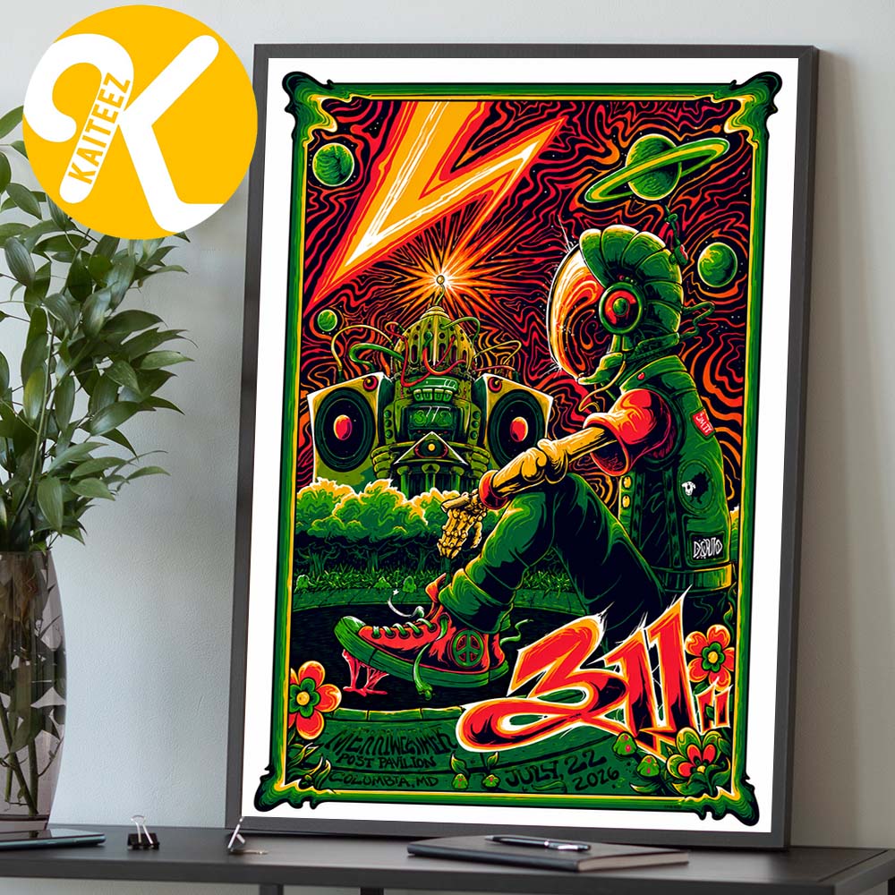 311 Band Columbia MD At Merriweather Post Pavilion In Comlumbia Maryland On July 22 2026 Home Decor Poster Canvas 311 Band Columbia MD At Merriweather Post Pavilion In Comlumbia Maryland On July 22 2026 Home Decor Poster Canvas