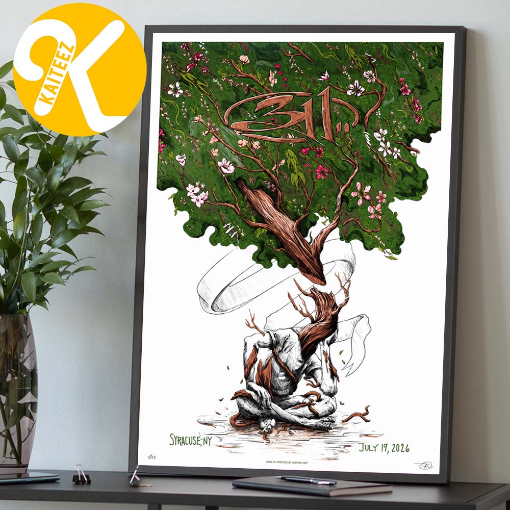 311 Band Event Poster Empower Federal Credit Union Amphitheater At Lakeview In Syracuse NY On July 19 2026 Home Decor Poster Canvas 311 Band Event Poster Empower Federal Credit Union Amphitheater At Lakeview In Syracuse NY On July 19 2026 Home Decor Poster Canvas