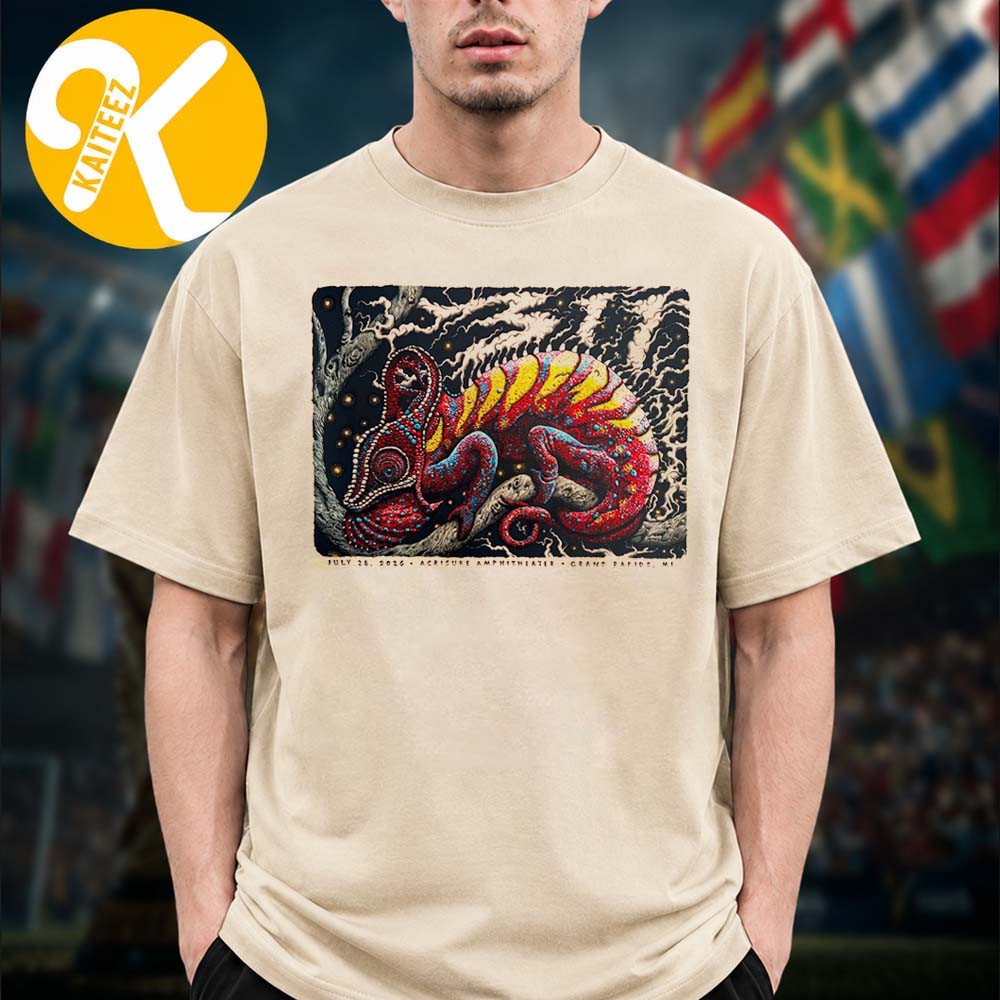 311 Band Grand Rapids MI Event Poster At Acrisure Amphitheater In July 28 2026 Unisex T-Shirt 311 Band Grand Rapids MI Event Poster At Acrisure Amphitheater In July 28 2026 Unisex T-Shirt