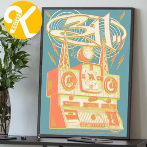 311 Band Grantville PA Event Poster At Hollywood Casino At Penn National Race Course In Grantville PA On July 15 2026 Home Decor Poster Canvas