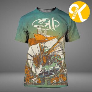 311 Band Holmdel NJ Event Poster At PNC Bank Arts Center In Holmdel NJ On July 23 2026 All Over Print Shirt