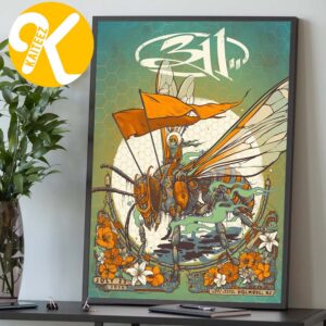 311 Band Holmdel NJ Event Poster At PNC Bank Arts Center In Holmdel NJ On July 23 2026 Home Decor Poster Canvas