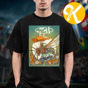 311 Band Holmdel NJ Event Poster At PNC Bank Arts Center In Holmdel NJ On July 23 2026 Unisex T-Shirt