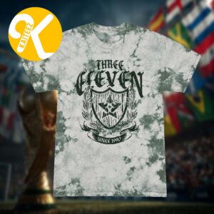311 Band Merch Summer Tour 2026 Vintage Shield Tie Dye Tee