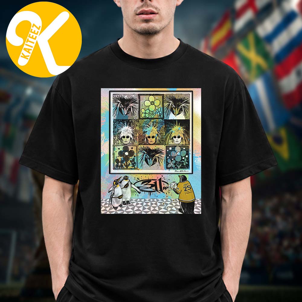 311 Band Pittsburgh PA Event Poster At Stage AE In Pittsburgh PA On July 25 2026 Unisex T-Shirt 311 Band Pittsburgh PA Event Poster At Stage AE In Pittsburgh PA On July 25 2026 Unisex T-Shirt