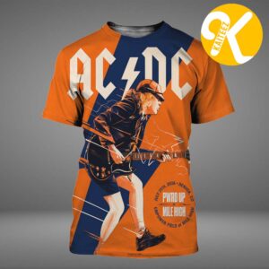 ACDC Denver CO Event Poster At Empower Field At Mile High In Denver CO On July 28 2026 All Over Print Shirt