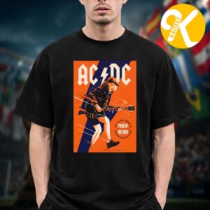 ACDC Denver CO Event Poster At Empower Field At Mile High In Denver CO On July 28 2026 Unisex T-Shirt