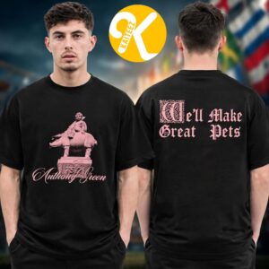 Anthony Green Merch This Tour Wont Save You Tour 2026 He’ll Make Great Pets Two Sided Unisex T-Shirt