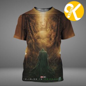 Avengers Doomsday Official Poster Released On December 18 2026 All Over Print Shirt