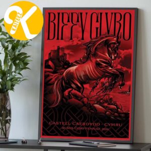 Biffy Clyro Cardiff Castle Exclusive Poster At Cardiff Castle In Cardiff On July 30 2026 Home Decor Poster Canvas