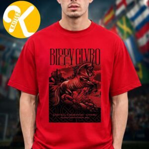 Biffy Clyro Cardiff Castle Exclusive Poster At Cardiff Castle In Cardiff On July 30 2026 Unisex T-Shirt