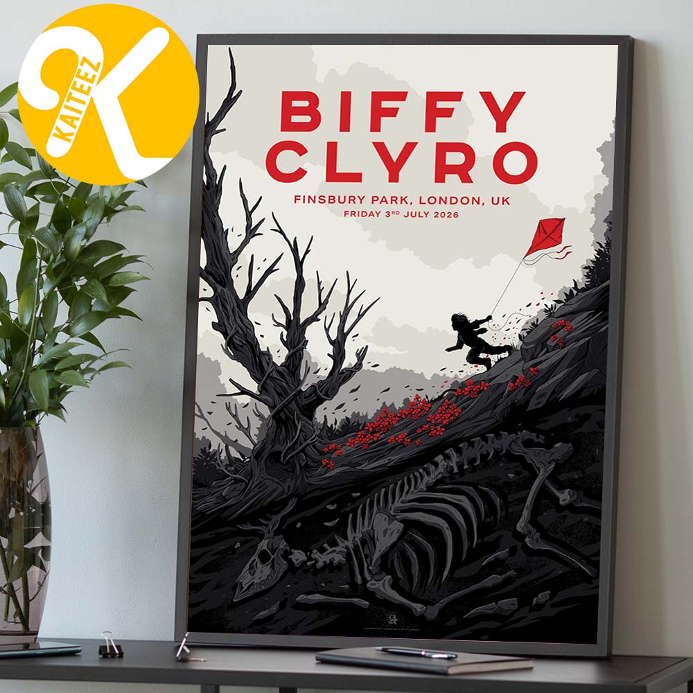 Biffy Clyro Limited Edition Poster At Finsbury Park In London UK On July 3 2026 Home Decor Poster Canvas Biffy Clyro Limited Edition Poster At Finsbury Park In London UK On July 3 2026 Home Decor Poster Canvas