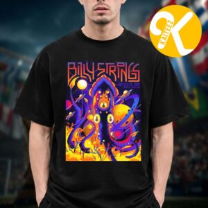 Billy Strings Boston MA 2 Night Event Poster At Agganis Arena In Boston MA On July 21 22 2026 Art By Arno Kiss Unisex T-Shirt