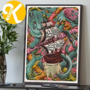 Billy Strings Event Poster Summer Tour 2026 Tour Dates Art By Neal Williams Home Decor Poster Canvas