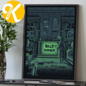 Billy Strings Portsmouth VA Event Poster 2 Night At Portsmouth Pavilion In Portsmouth VA On July 17 18 2026 Art By Kory Mcgeehan Home Decor Poster Canvas