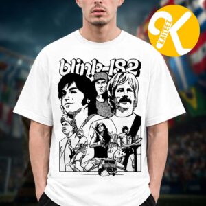 Blink 182 Merch First Date Band Practice White Unisex T-Shirt