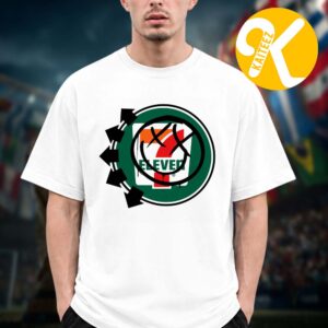 Blink 182 x PacMan x 7Eleven Comic Con Exclusive Event Logo White Unisex T-Shirt