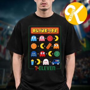 Blink 182 x PacMan x 7Eleven Comic Con Exclusive Event Unisex T-Shirt
