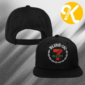 Blink 182 x PacMan x 7Eleven Comic Con Exclusive Logo Snapback Hat