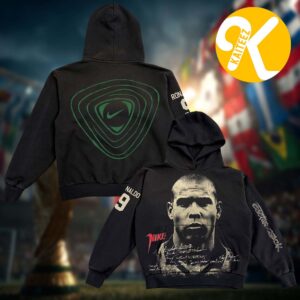 Cactus Jack x Nike Total 90 World Cup Athletes Collection Ronaldo R9 Unisex Hoodie Shirt