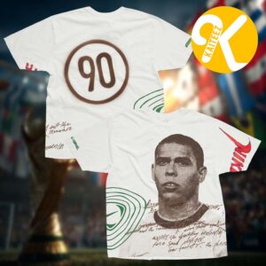 Cactus Jack x Nike Total 90 World Cup Athletes Collection Ronaldo R9 Unisex T-Shirt