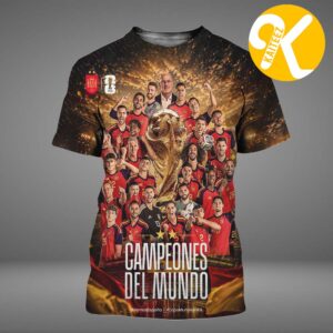 Campeones Del Mundo Spain Is The Fifa World Cup Champions 2026 All Over Print Shirt