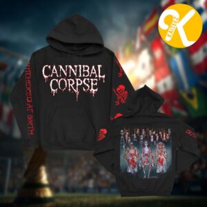 Cannibal Corpse Merch Butchered At Birth Alternate Cover Pullover Hoodie