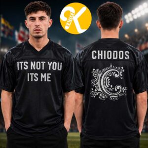 Chiodos Merch It’s Not You It’s Me Tour 2026 Football Jersey