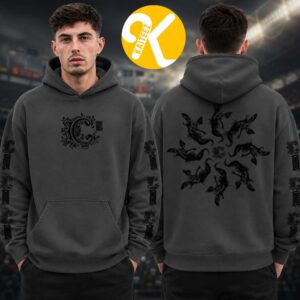 Chiodos Merch It’s Not You It’s Me Tour 2026 Gothic Charcoal Unisex Hoodie