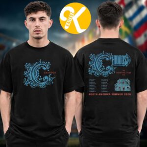 Chiodos Merch It’s Not You It’s Me Tour 2026 Tour Dates Black Two Sided Unisex T-Shirt
