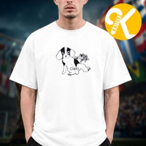 Clairo Merch 5 Years Of Sling Collection Flower Puppy Unisex T-Shirt