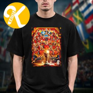 Congrats Spain Are Your Fifa World Cup Champions 2026 Unisex T-Shirt