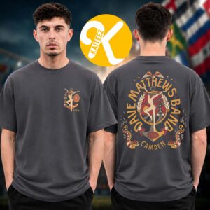 Dave Matthews Band Camden NJ Exclusive Event Tee Two Sided Unisex T-Shirt