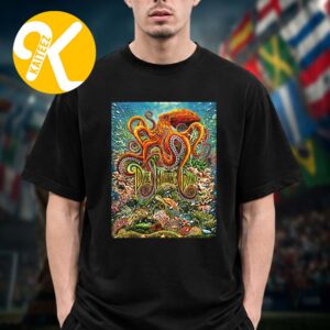 Dave Matthews Band Event Poster Night 2 At Freedom Mortgage Pavilion In Camden NJ On July 11 2026 Unisex T-Shirt