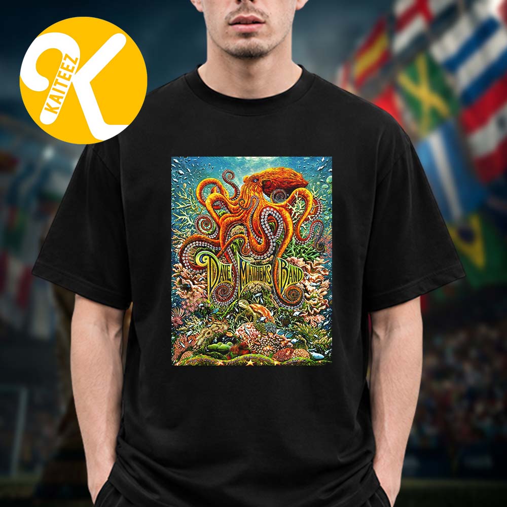 Dave Matthews Band Event Poster Night 2 At Freedom Mortgage Pavilion In Camden NJ On July 11 2026 Unisex T-Shirt Dave Matthews Band Event Poster Night 2 At Freedom Mortgage Pavilion In Camden NJ On July 11 2026 Unisex T-Shirt