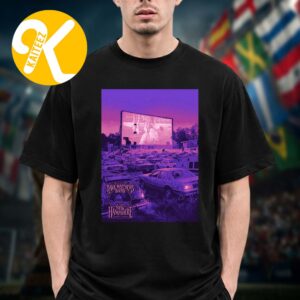 Dave Matthews Band Gilford NH Event Poster At BankNH Pavilion In Gilford New Hampshire On July 14 2026 Unisex T-Shirt
