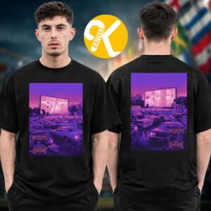 Dave Matthews Band Gilford NH Event Poster Night 1 And 2 At BankNH Pavilion In Gilford New Hampshire On July 14 15 2026 Two Sided Unisex T-Shirt