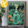 Dave Matthews Band Poster Event Night 2 at Acrisure Amphitheater in Grand Rapids MI on July 7, 2026 Home Decor Poster Canvas