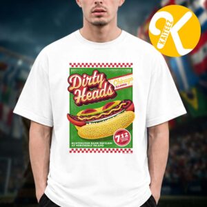 Dirty Heads Chicago IL Poster Event Huntington Bank Pavilion At Northerly Island In Chicago IL On July 12 2026 Unisex T-Shirt