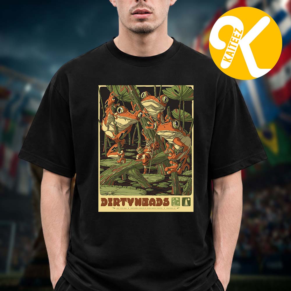 Dirty Heads Event Poster Northwell Health At Jones Beach Theater In Wantagh NY On July 16 2026 Unisex T-Shirt Dirty Heads Event Poster Northwell Health At Jones Beach Theater In Wantagh NY On July 16 2026 Unisex T-Shirt
