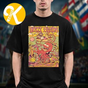 Dirty Heads Event Poster Shakopee MN So Glad You Made It Tour 2026 At Mystic Lake Amphitheater In Shakopee MN On July 11 2026 Unisex T-Shirt