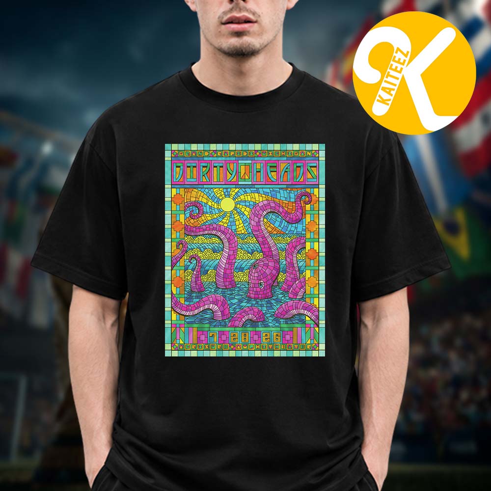 Dirty Heads Grand Rapids MI Event Poster At Acrisure Amphitheater In July 28 2026 Unisex T-Shirt Dirty Heads Grand Rapids MI Event Poster At Acrisure Amphitheater In July 28 2026 Unisex T-Shirt