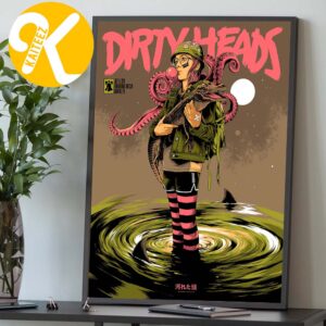 Dirty Heads Grantville PA Event Poster Show At Penn National Turf Club In Grantville PA On July 15 2026 Home Decor Poster Canvas