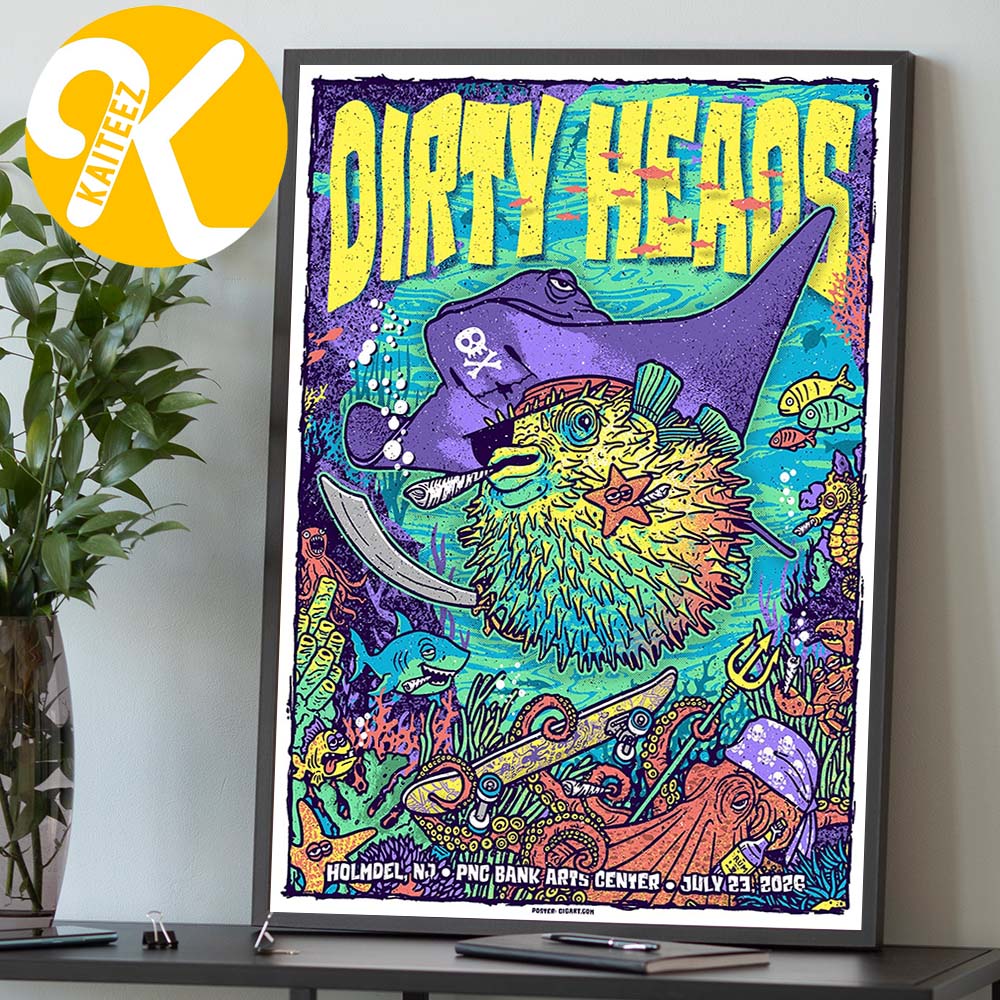 Dirty Heads Holmdel NJ Event Poster At PNC Bank Arts Center In Holmdel NJ On July 23 2026 Home Decor Poster Canvas Dirty Heads Holmdel NJ Event Poster At PNC Bank Arts Center In Holmdel NJ On July 23 2026 Home Decor Poster Canvas